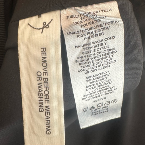 Ann Taylor Y2K Chic Old Money Black and White Flared Polka Dot Skirt (Size 2) - Picture 5 of 5